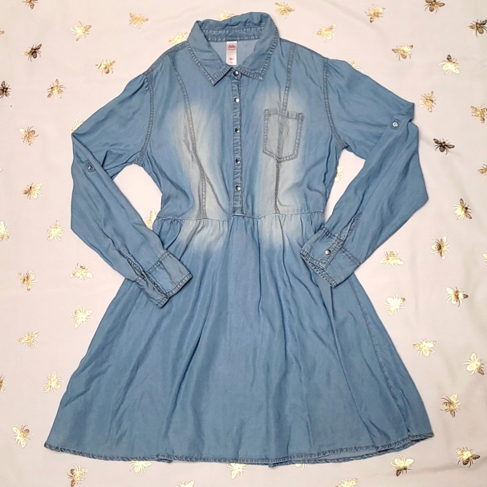 GIRLS JUSTICE JEAN DRESS